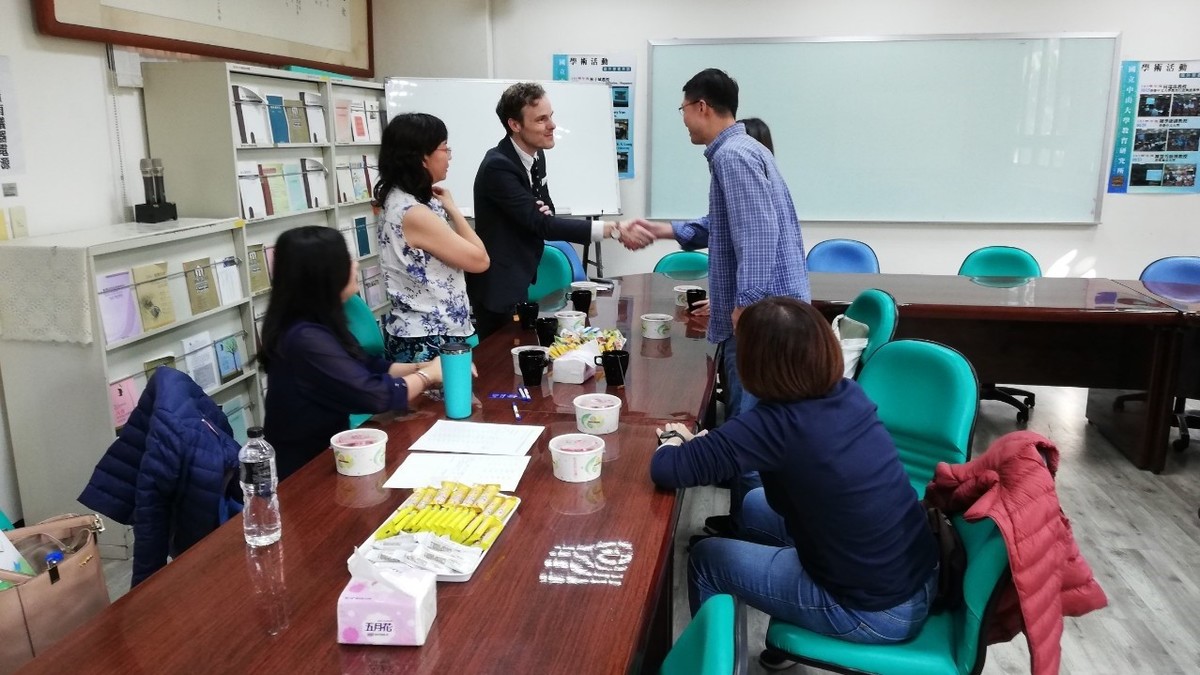 Tea break with IoE faculty members